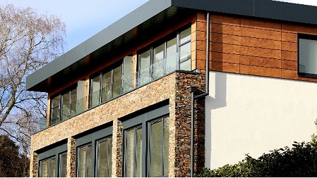 健康铝木平开门窗的价格是多少呢？健康铝木门窗的料型和细节，干货！